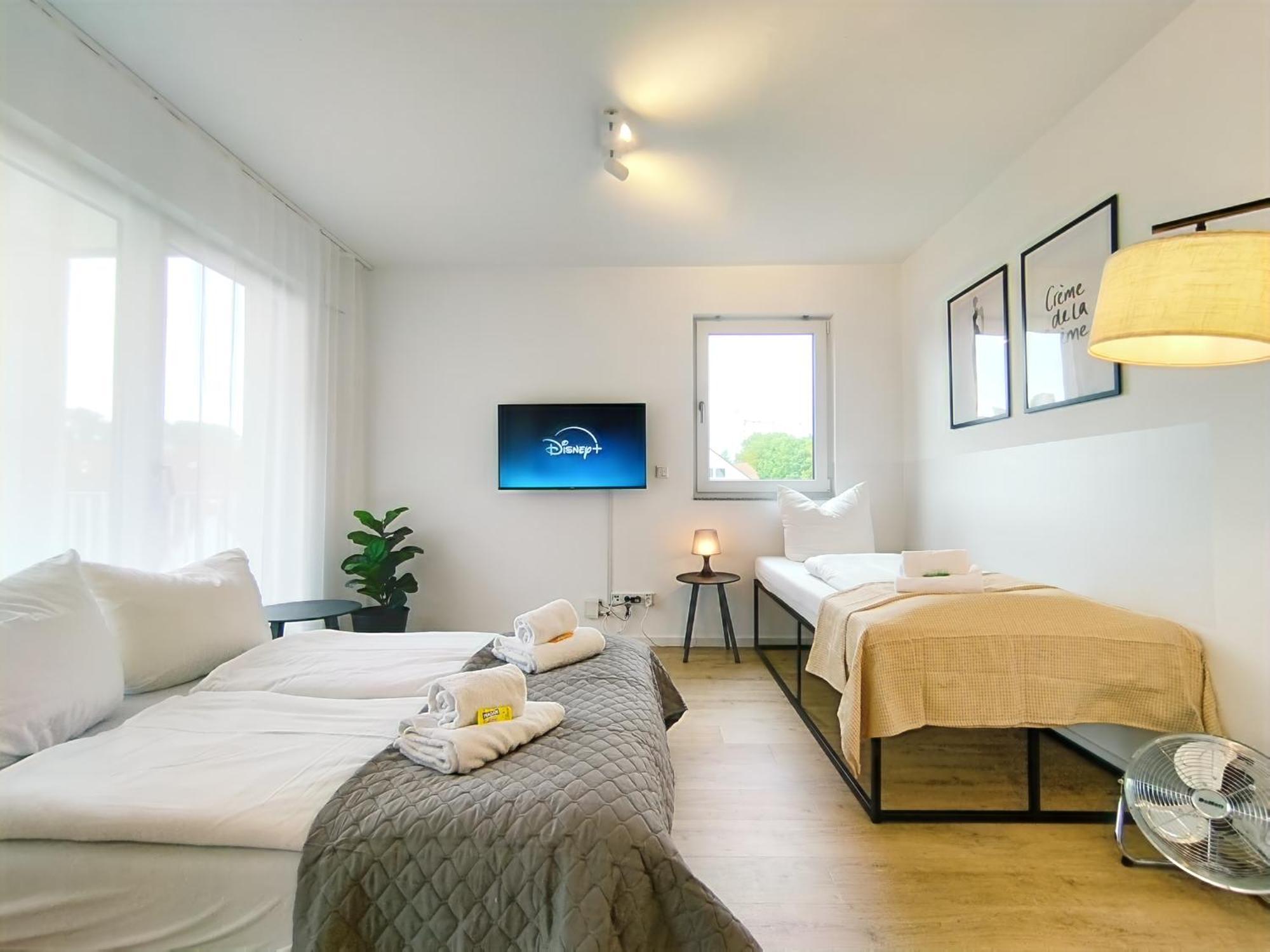 Bright Apartment Fuer Bis Zu 5 Erlangen Bagian luar foto
